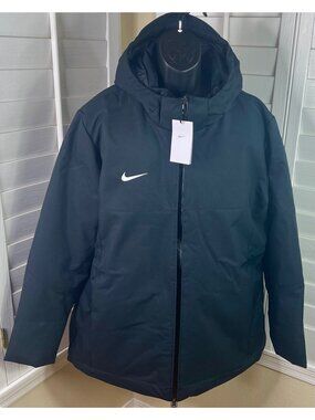 Nike 550 Duck Down Black Parka/Coat w/Hood - DJ6526-010 - Men’s Size XL - NWT